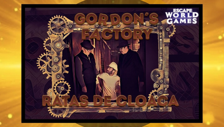 ▷ Escape World Games | GORDON'S FACTORY - RATAS DE CLOACA